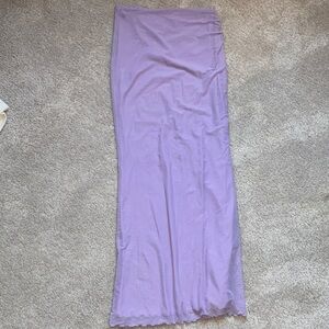 Tiger Mist Lilac Maxi Skirt